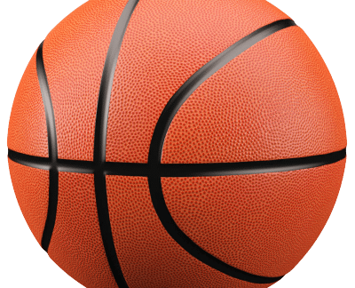 A large basketball