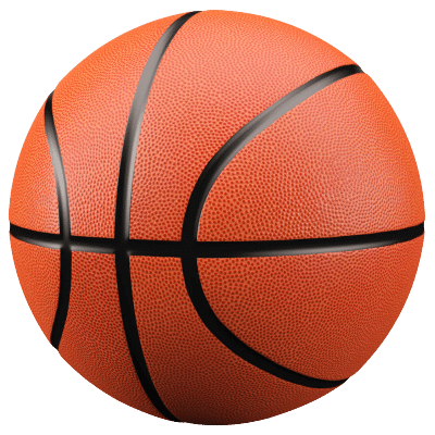 A large basketball