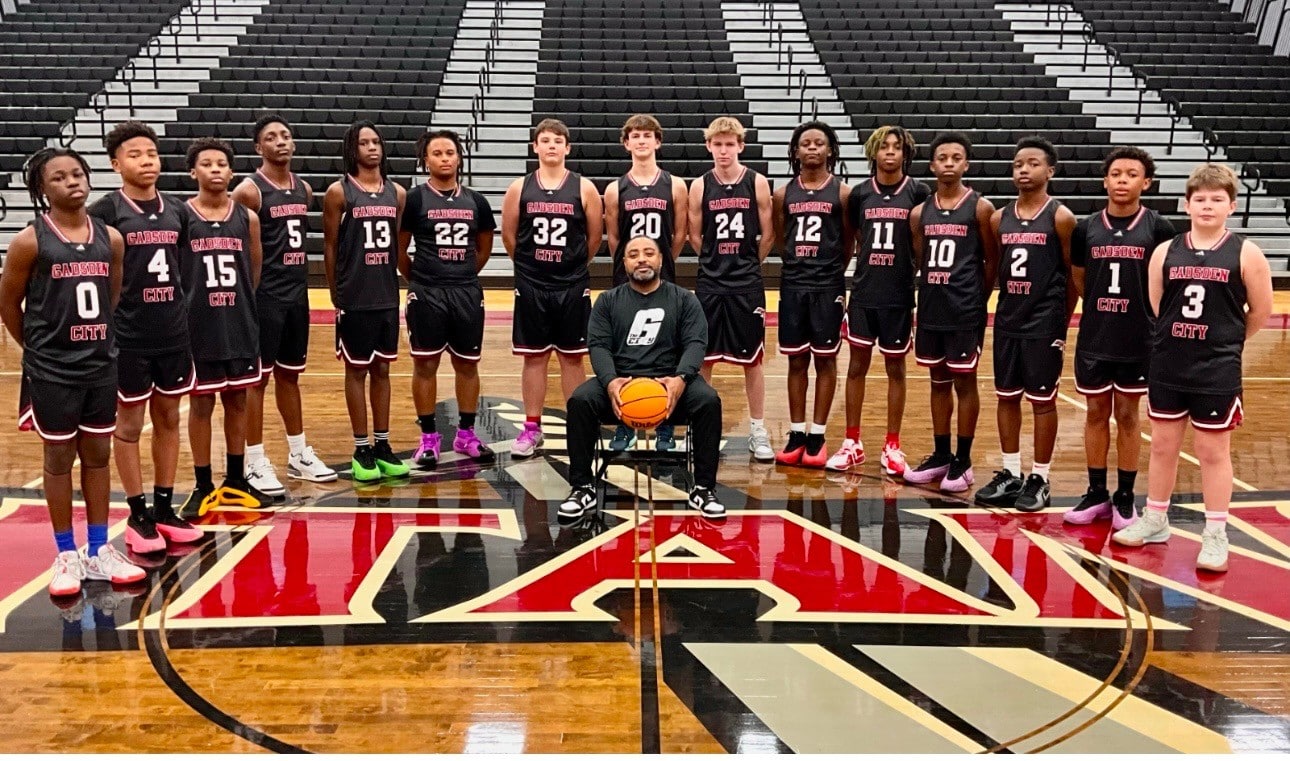 Basketball Team 8th Grade Gadsden City Schools